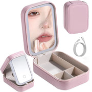 LED Makeup Bag With Mirror