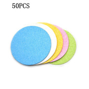 Compressed Wood Pulp Cotton Facial Cleaning Puff Deep Cleaning