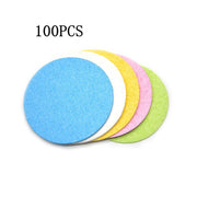 Compressed Wood Pulp Cotton Facial Cleaning Puff Deep Cleaning